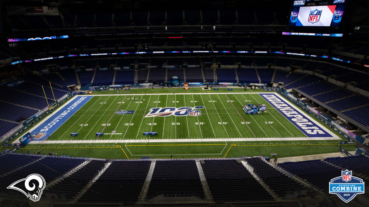 NFL Combine Preps At Lucas Oil Stadium