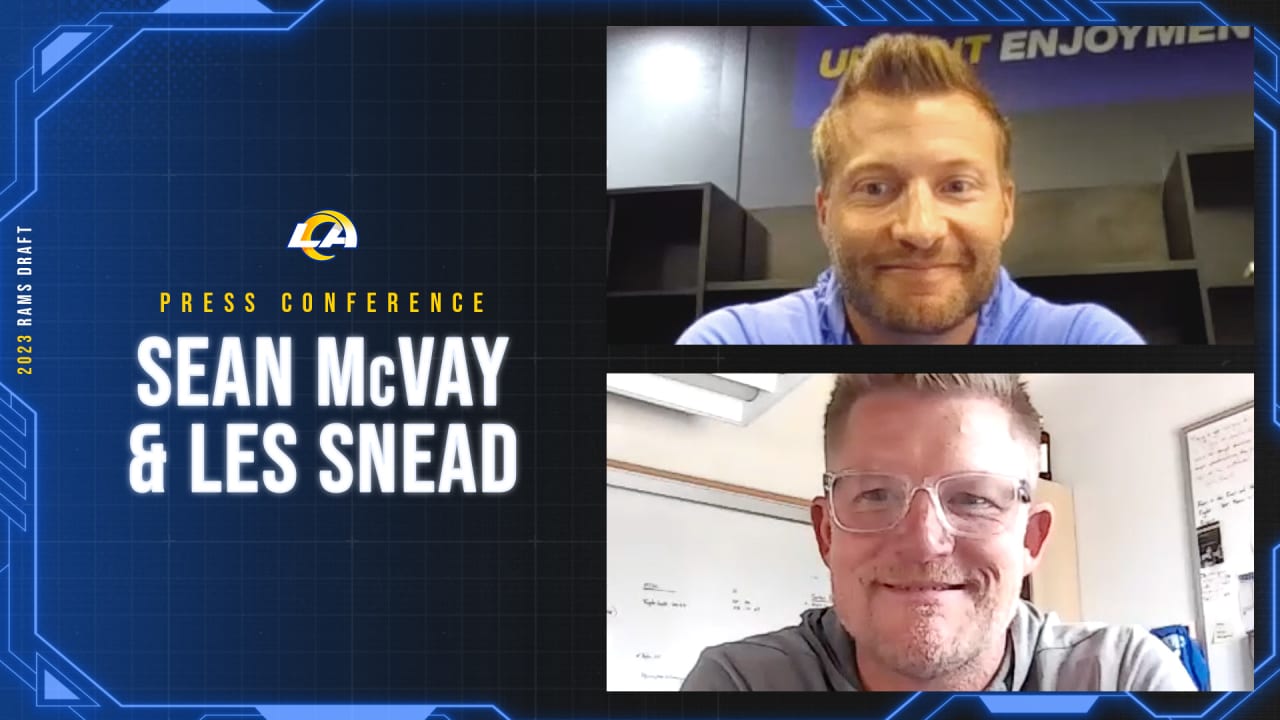 Reenergized Sean McVay focused on building Rams through the draft