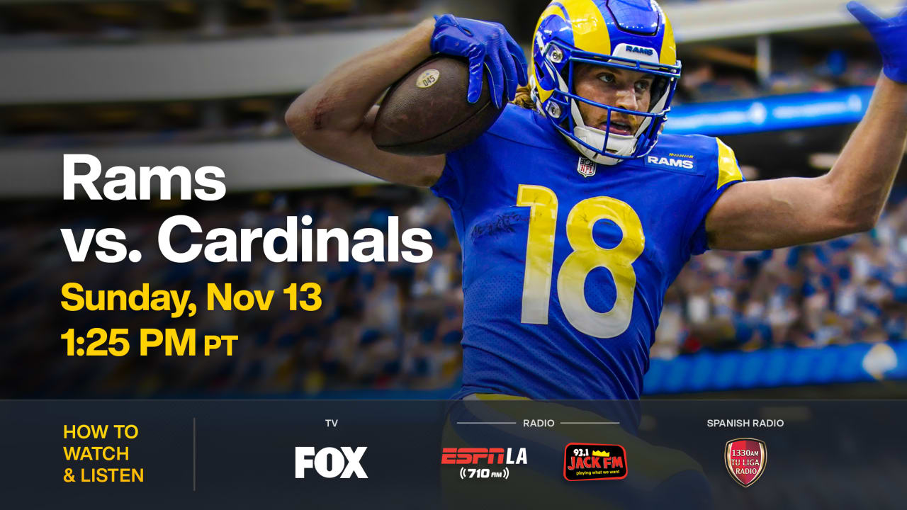 Arizona Cardinals vs. Los Angeles Rams: Time, TV channel, preview, live  stream and how to watch NFL wild card game