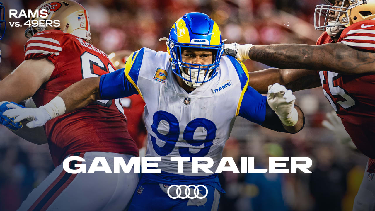 NFL - Big game in the NFC West. Los Angeles Rams vs San