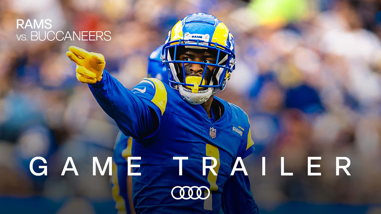 Los Angeles Rams Game Trailer vs. Tampa Bay Buccaneers - Heading