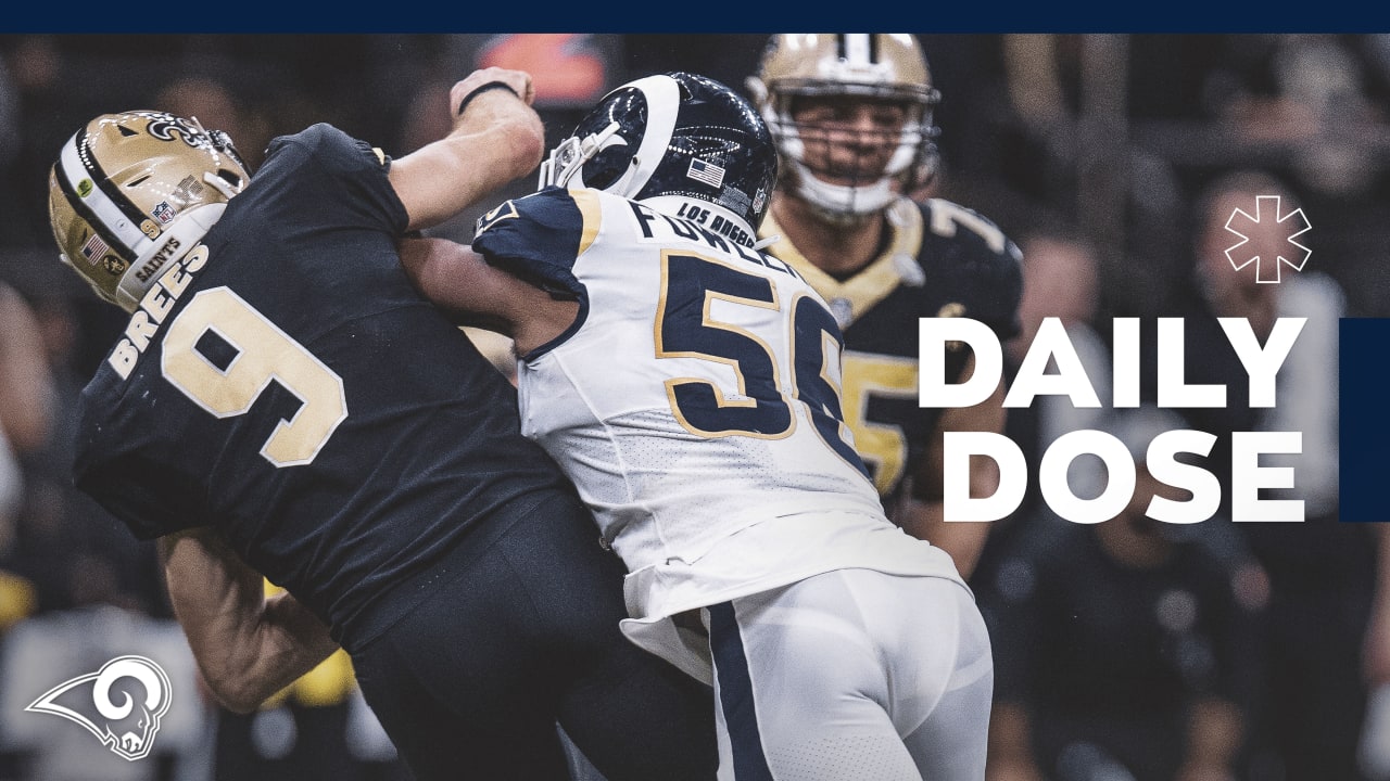 Daily Dose Rams vs. Saints a top “rivalry” to watch in 2019