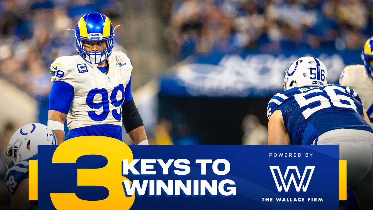 3 Keys to Winning for the Rams against the Colts in Week 4
