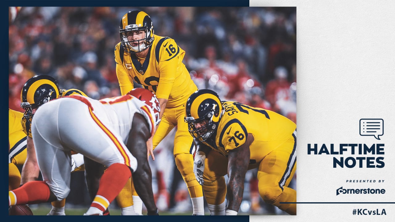 Notes from the NFC Championship Game matchup: Los Angeles Rams at