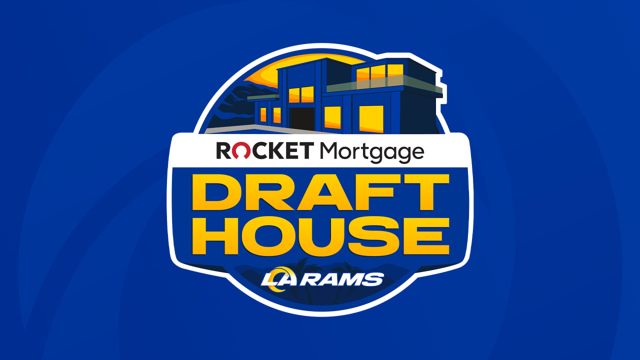 2022 NFL Draft Los Angeles Rams Rocket Mortgage Draft House goes Hollywood