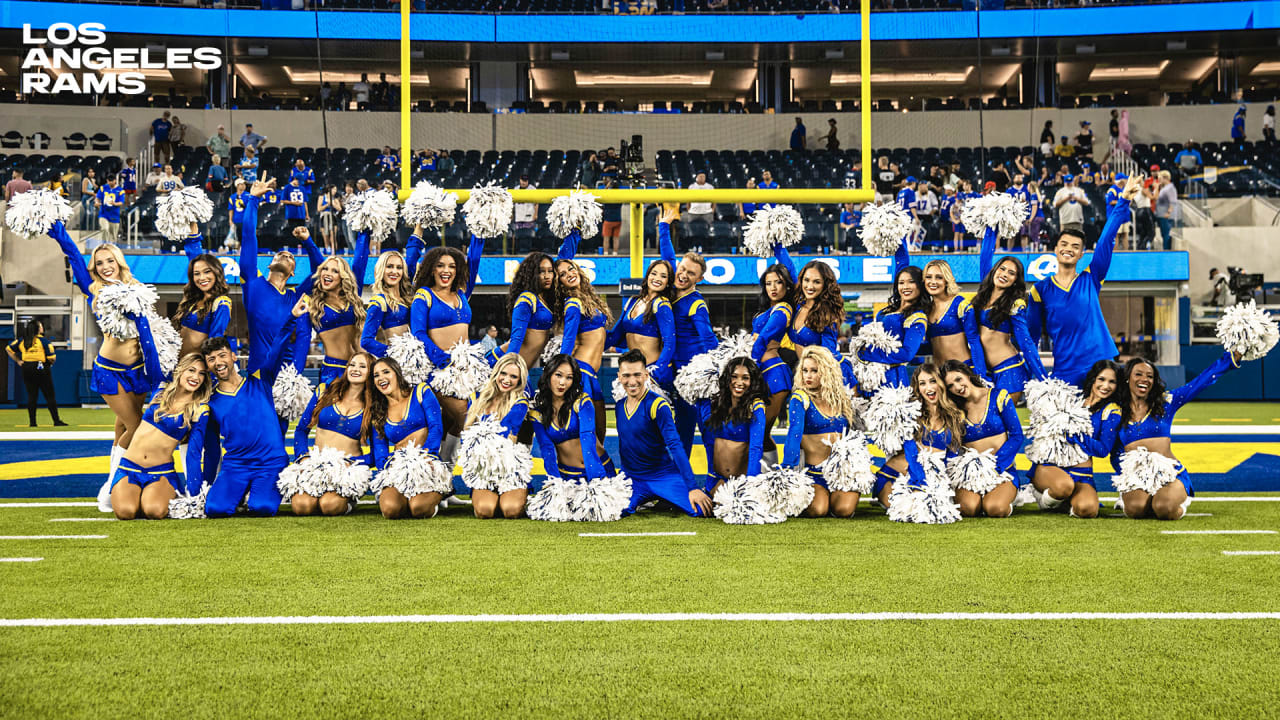CHEER PHOTOS Rams Cheerleaders at SoFi Stadium for Week 1 season