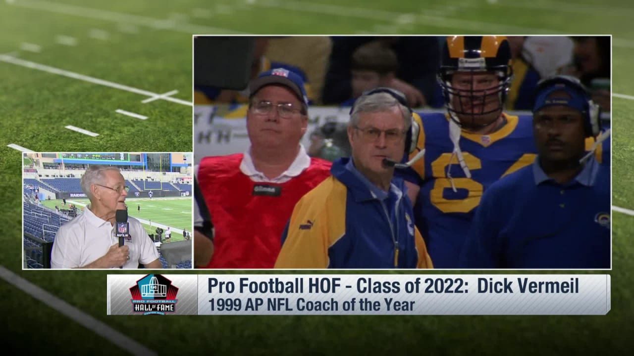 Pro Football Hall of Fame Class of 2022: Dick Vermeil receives the