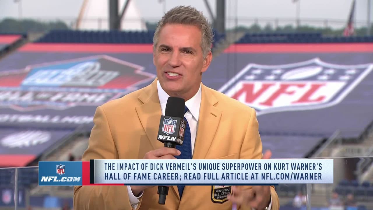 Kurt Warner shares how former Rams head coach Dick Vermeil impacted his  career