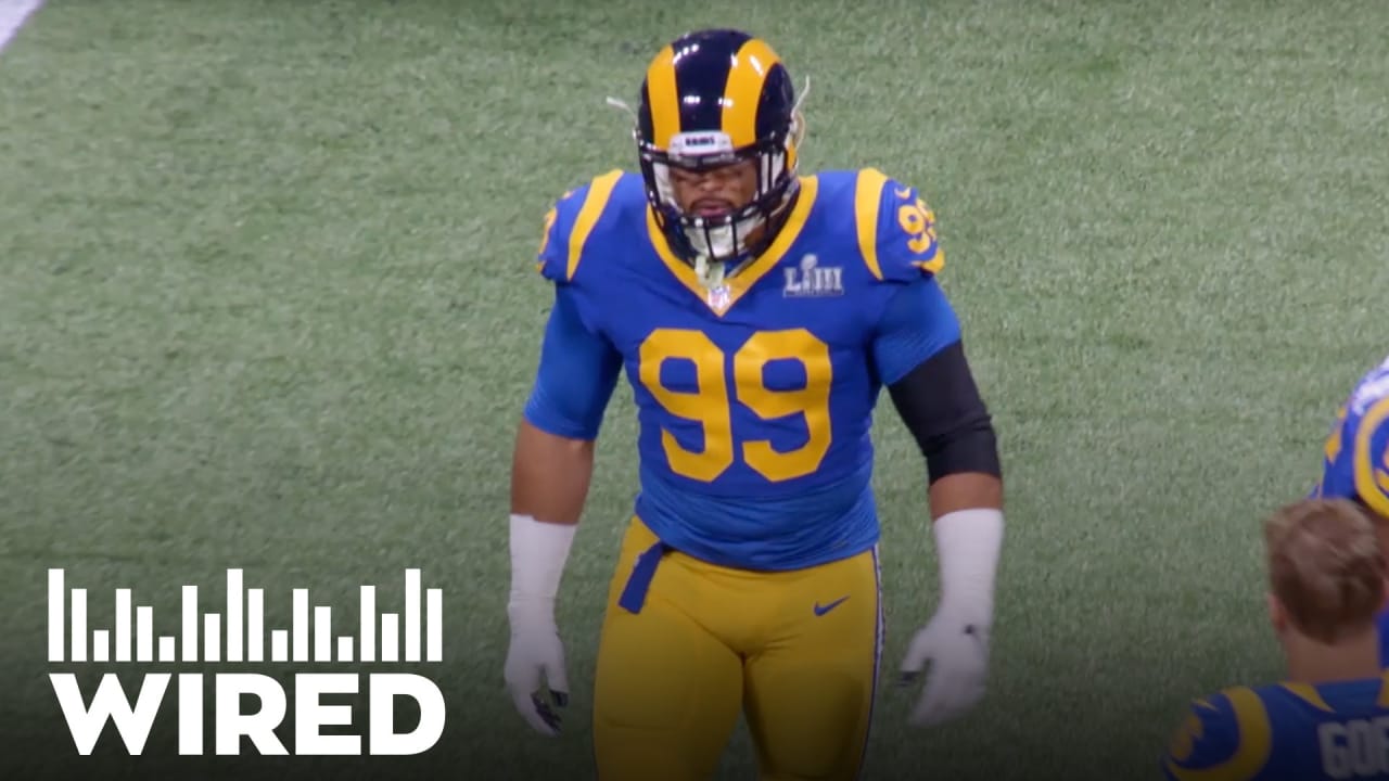 aaron donald super bowl jersey
