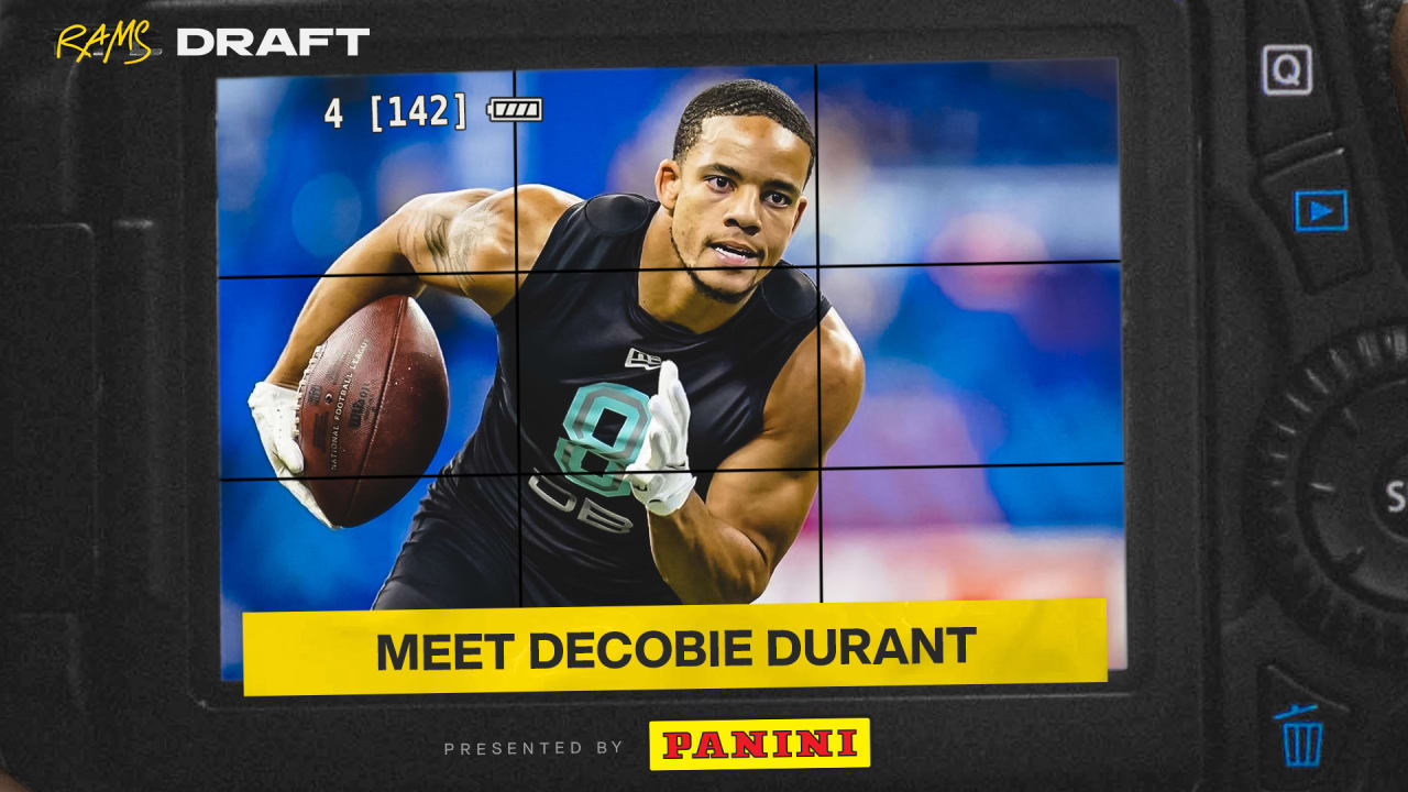 WATCH: LA Rams Select South Carolina St. CB Decobie Durant at No. 142 in NFL  Draft - Sports Illustrated LA Rams News, Analysis and More