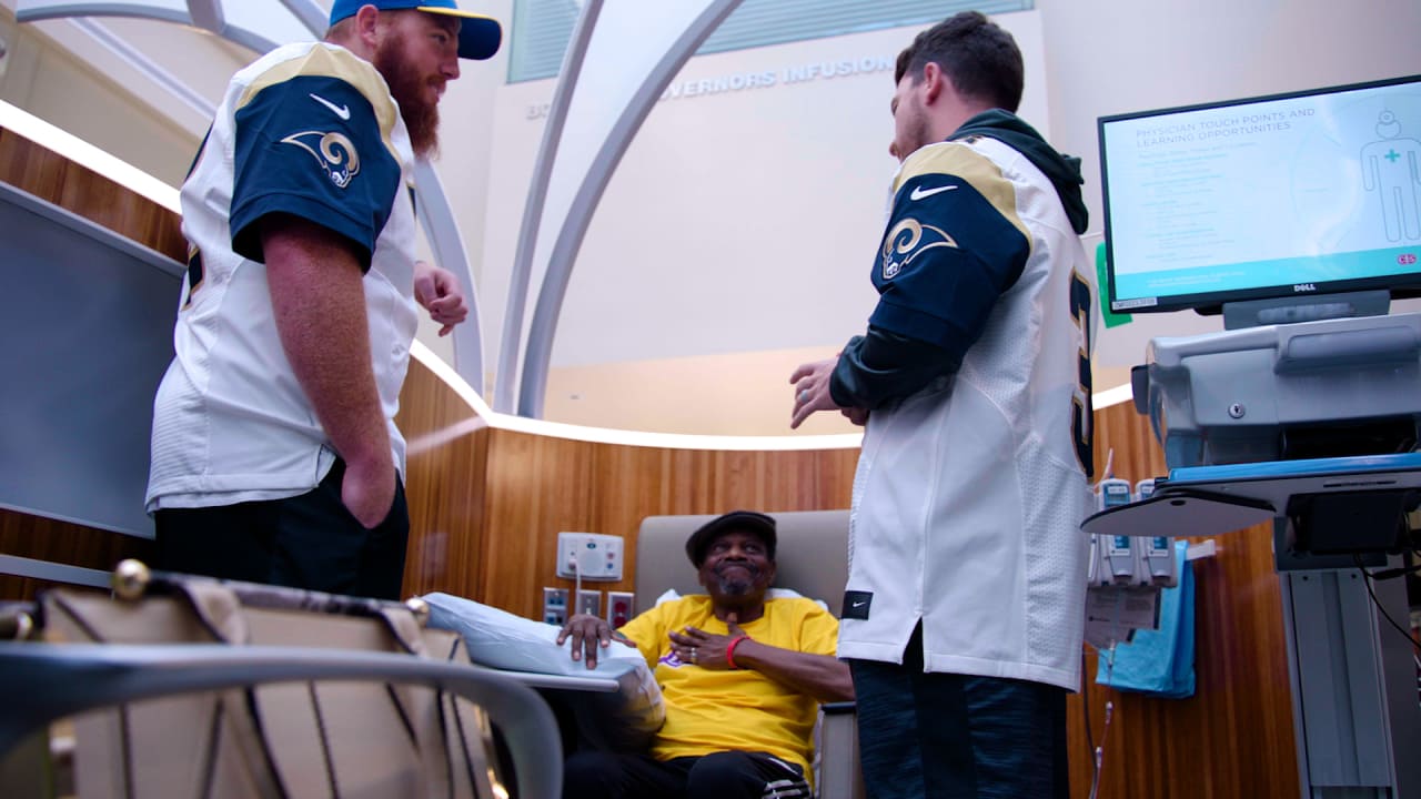 Cedars Sinai Player Visit