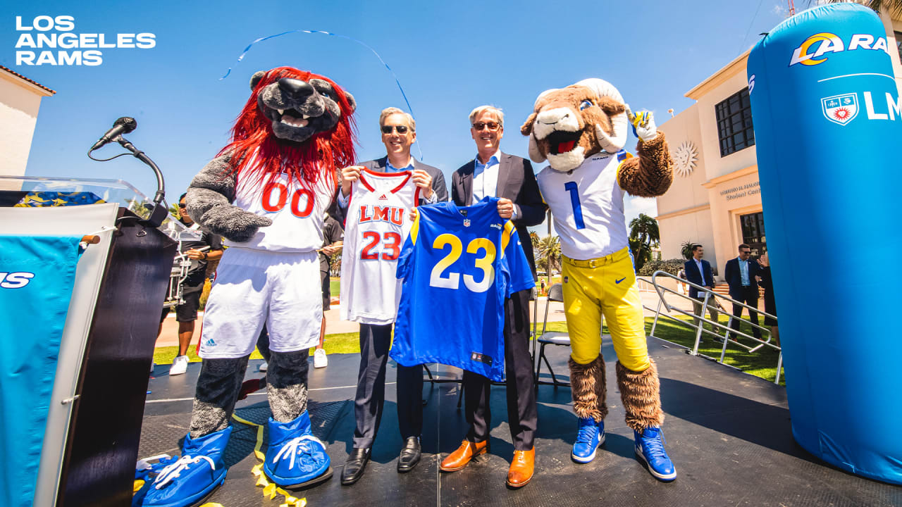 Los Angeles Rams Press Release  Rams & LMU kick off 2023-24