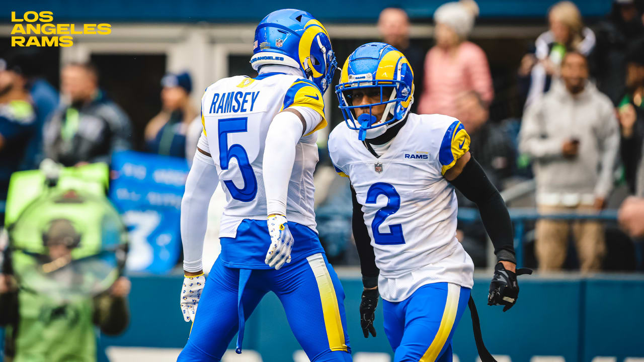 GAME PHOTOS Rams vs. Seattle Seahawks Week 18 at Lumen Field Jalen