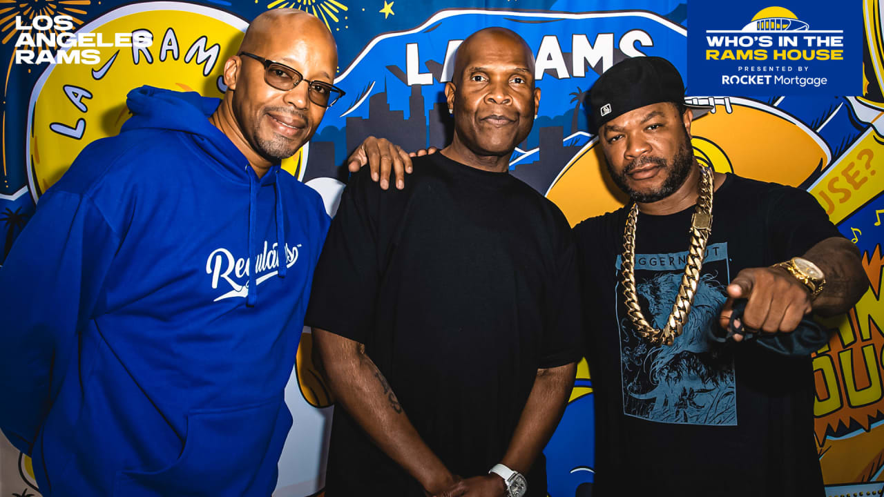 PHOTOS: Big Boy, Xzibit, Warren G \u0026 more visit SoFi Stadium for Rams vs.  Cardinals | Who's in the Rams House, image size:1280x720
