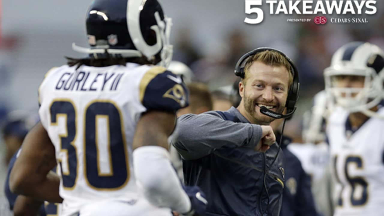 Five Takeaways: Rams 42-7 Victory over Seattle