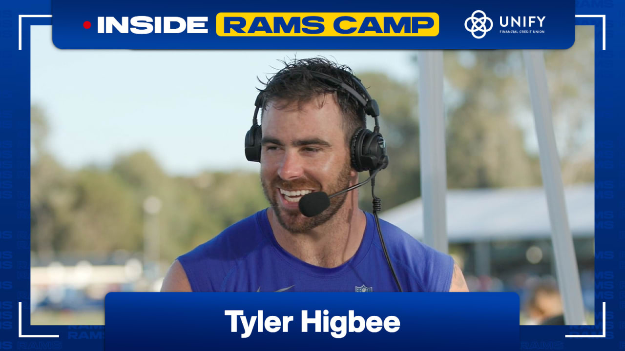 Los Angeles Rams Inside Rams Camp Tight end Tyler Higbee talks about