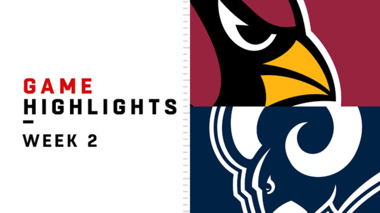 Cardinals vs. Rams Highlights Week 2