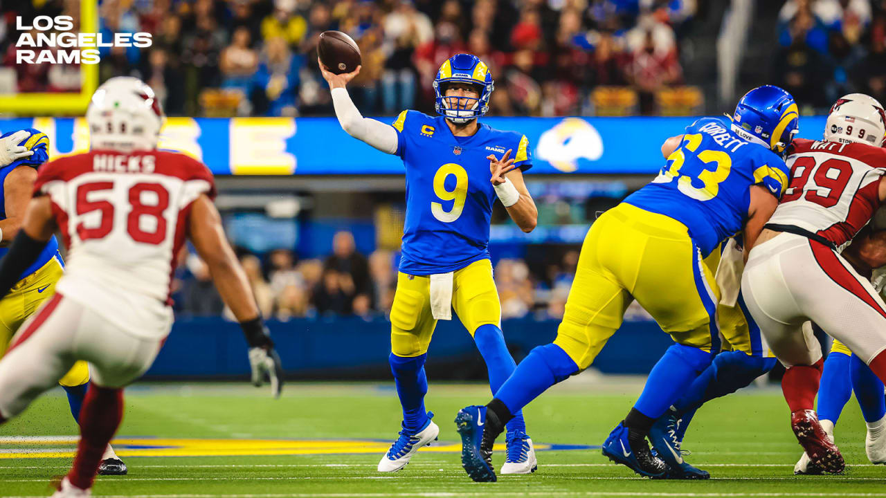 Matthew Stafford gets first career NFL playoff win as LA Rams blow