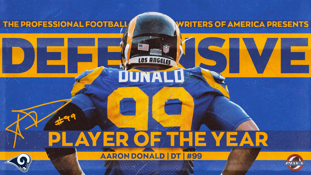 Los Angeles Rams: Aaron Donald 2023 Icon Poster - Officially