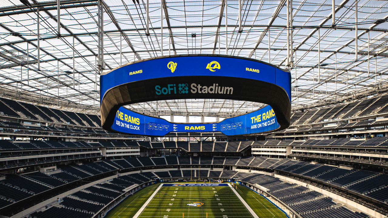 First look at SoFi Stadium field & end zone designs for Rams vs. Bengals Super  Bowl LVI