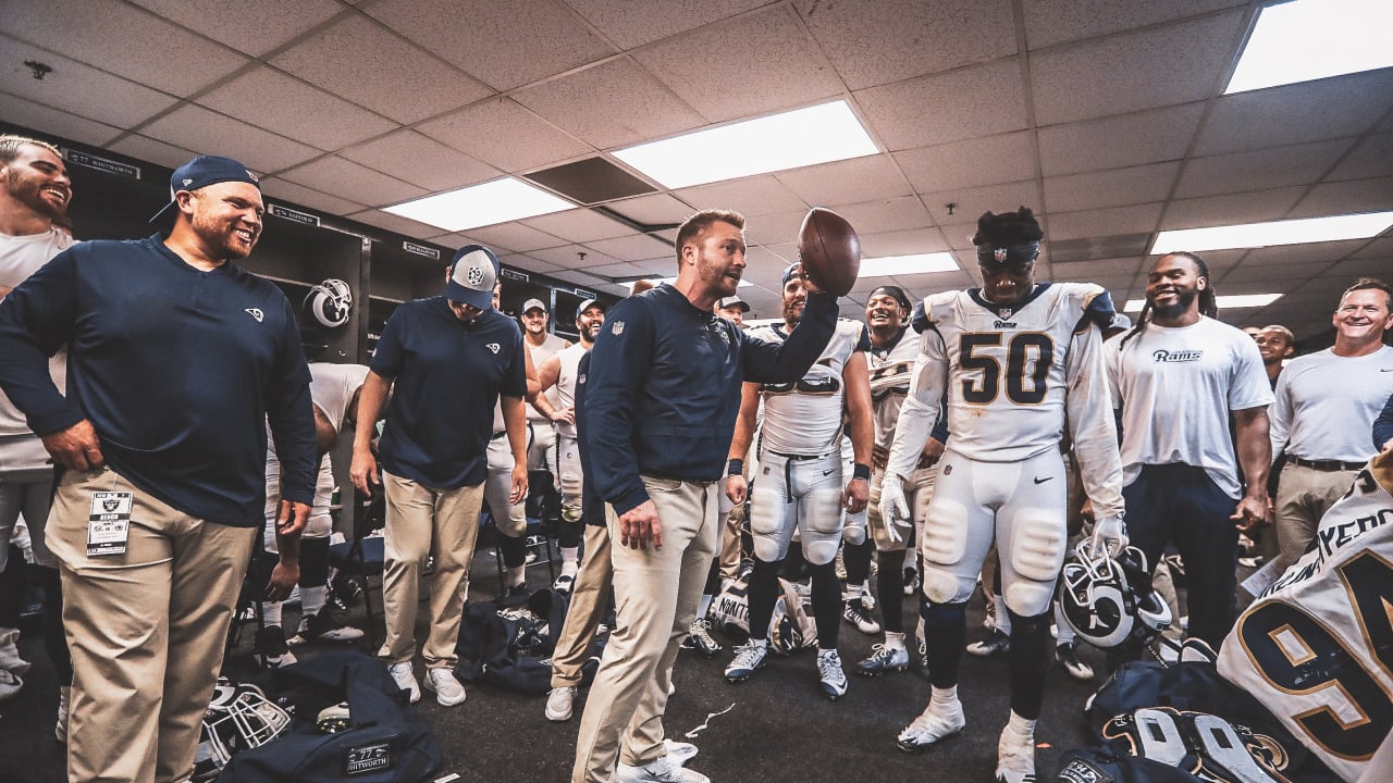 Sean McVay Postgame Locker Room Speech After Win Over Cardinals