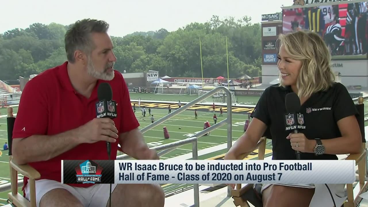 Isaac Bruce was the overlooked star of the Rams. Now he's a Hall of Famer 