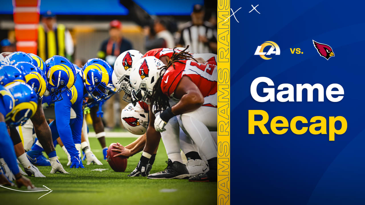 Game Recap Los Angeles Rams fall to Arizona Cardinals 2717