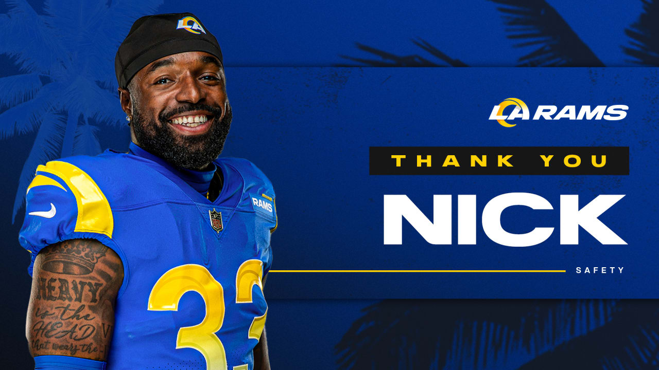2023 NFL Free Agency Former Rams safety Nick Scott signs with Bengals