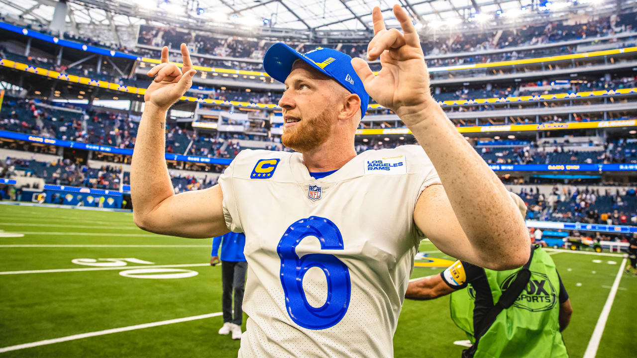 After all this time, punter Johnny Hekker still gets a kick being a Ram, National Sports