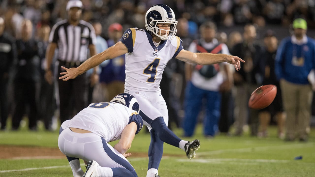 Rams Kicker Greg Zuerlein out 'A Few Weeks' with Groin Injury