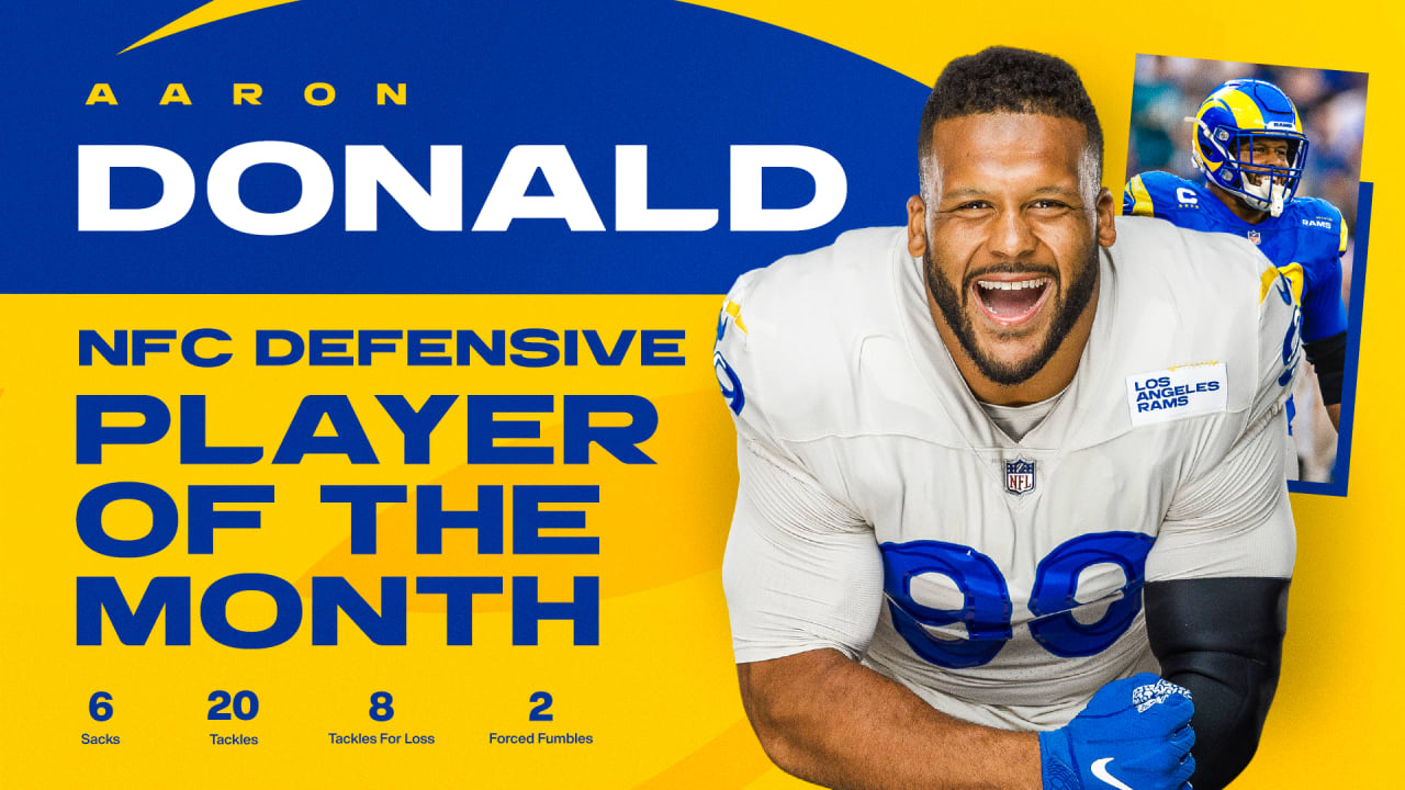 Rams defensive lineman Aaron Donald named December's NFC Defensive Player of the Month - Vimarsana News