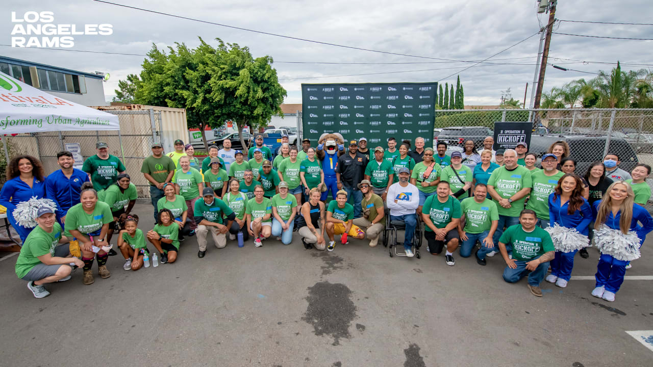 Six Legacy Organizations Honored at the Rams Home Game