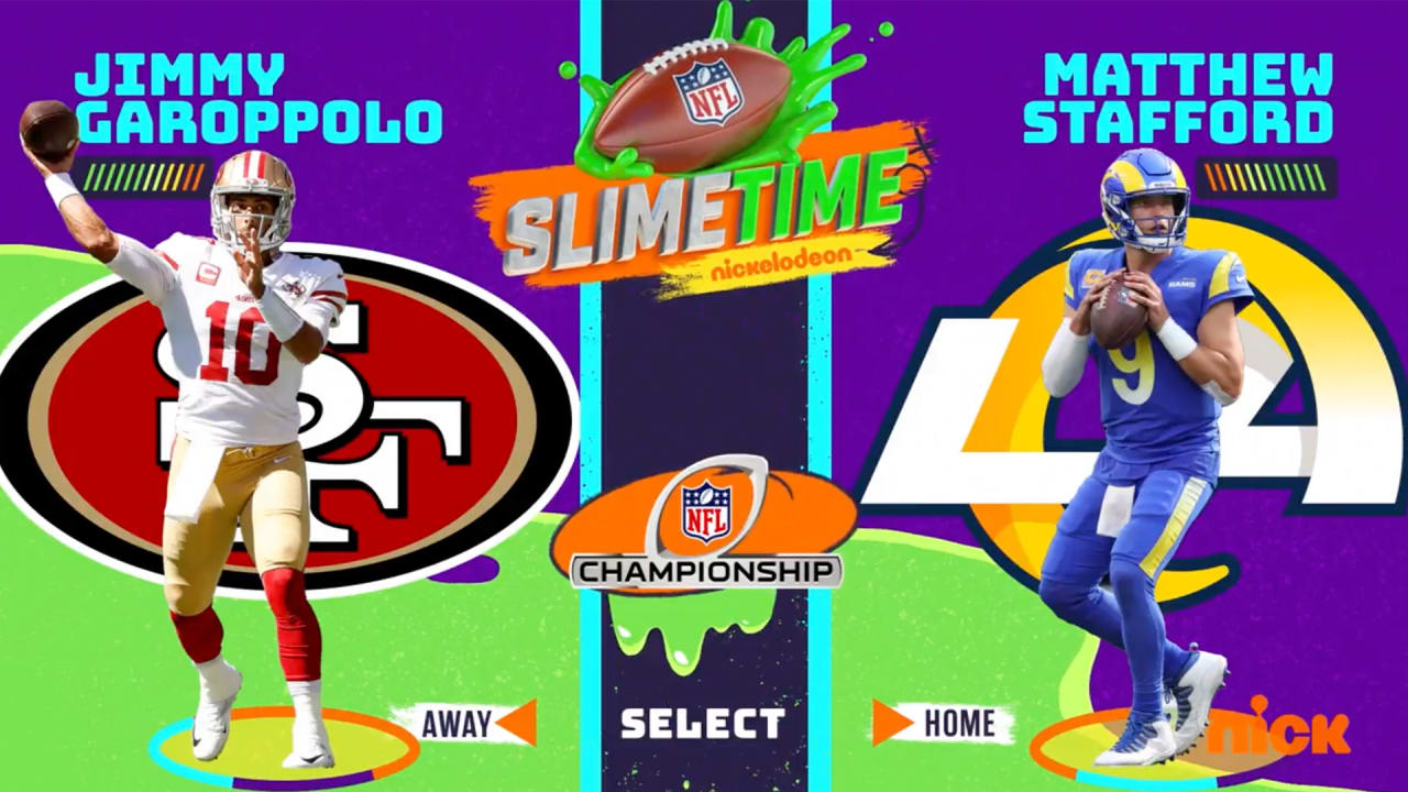 Rams Kids NFL Slimetime previews Championship Sunday matchups