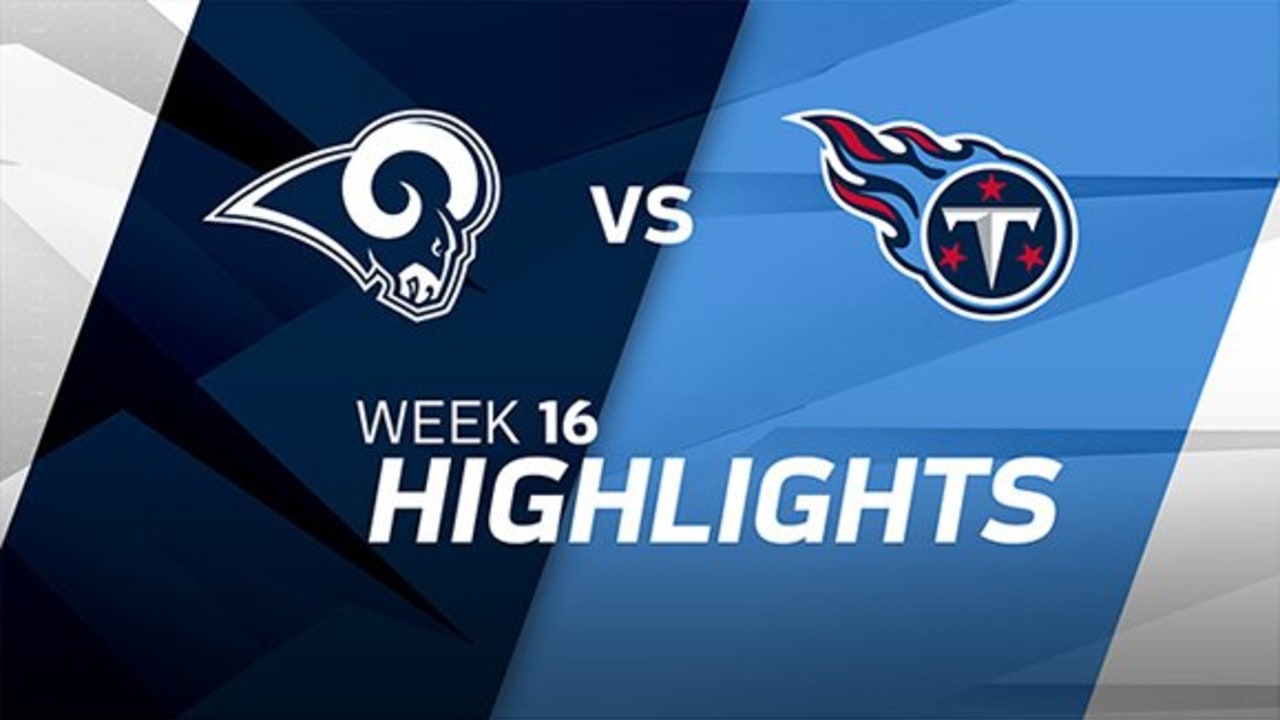 Tennessee Titans vs. Los Angeles Rams highlights