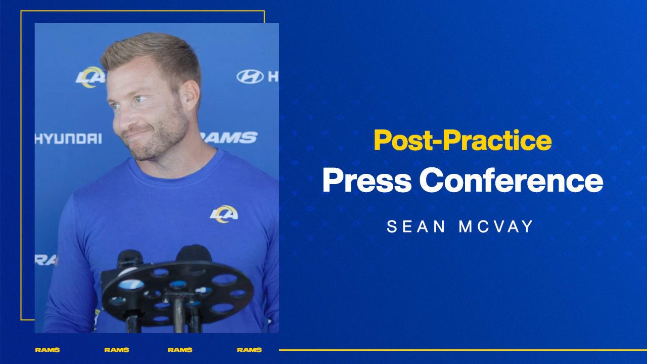 Los Angeles Rams' Sean McVay Reveals Biggest Fear Facing Buffalo