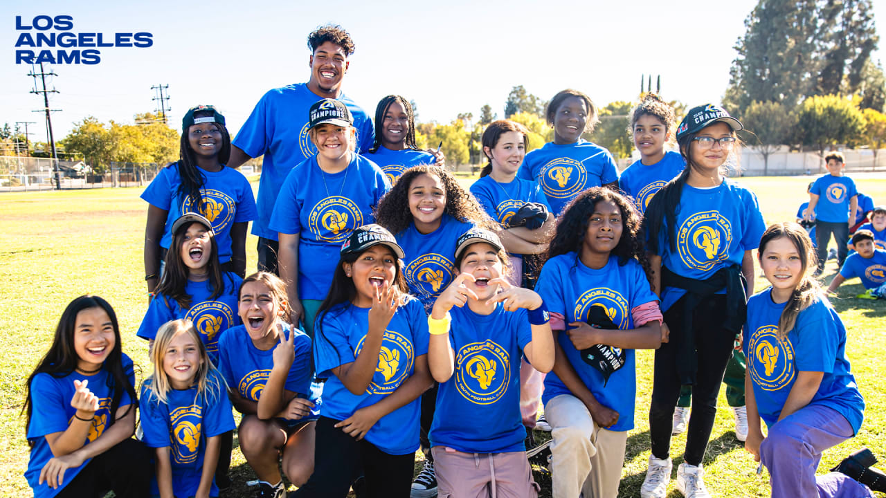 Los Angeles Rams Community  Rams team up with LAUSD to host the NCAA  assembly & Beyond the Bell youth camp for middle school students