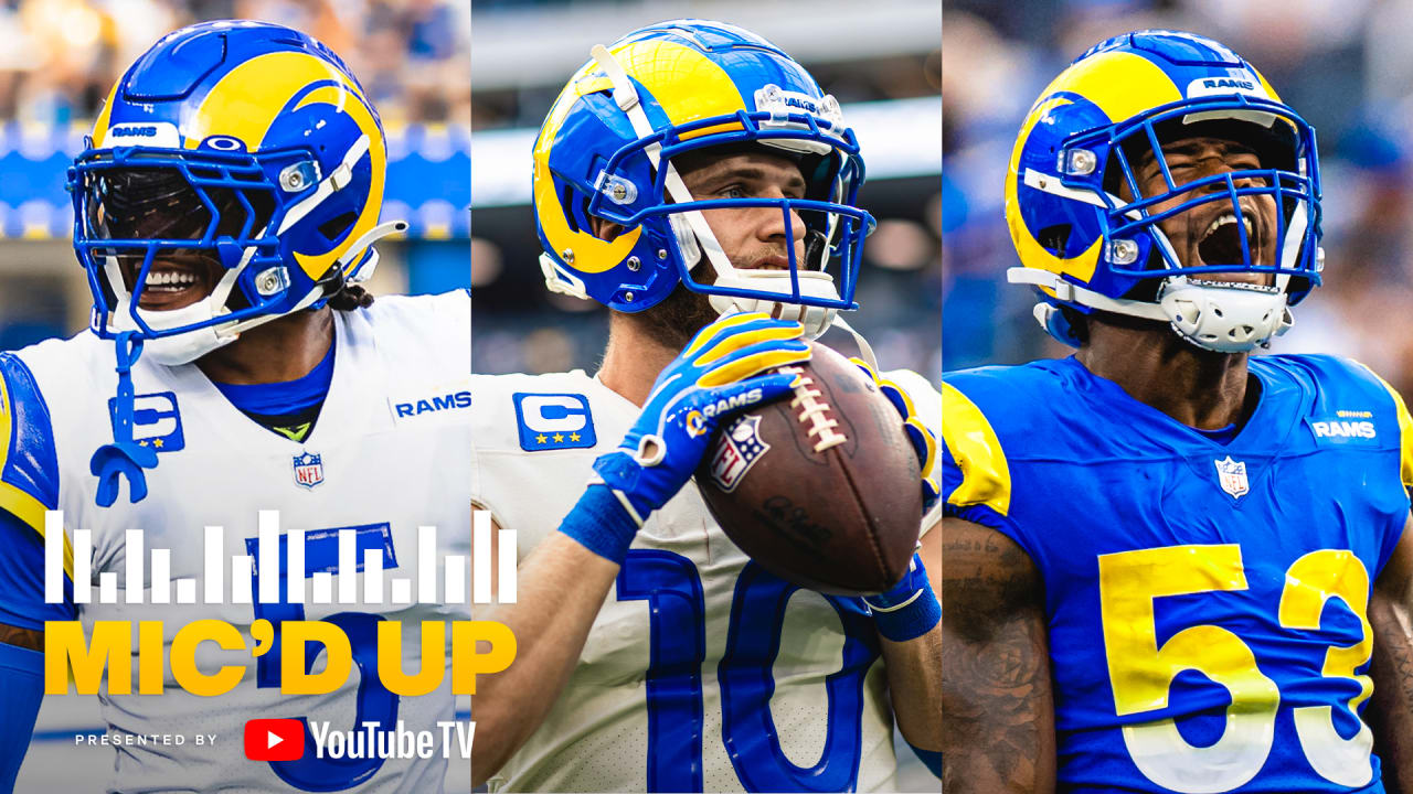 Los Angeles Rams Mic'd Up | Weeks 1-6: wide receiver Cooper Kupp ...