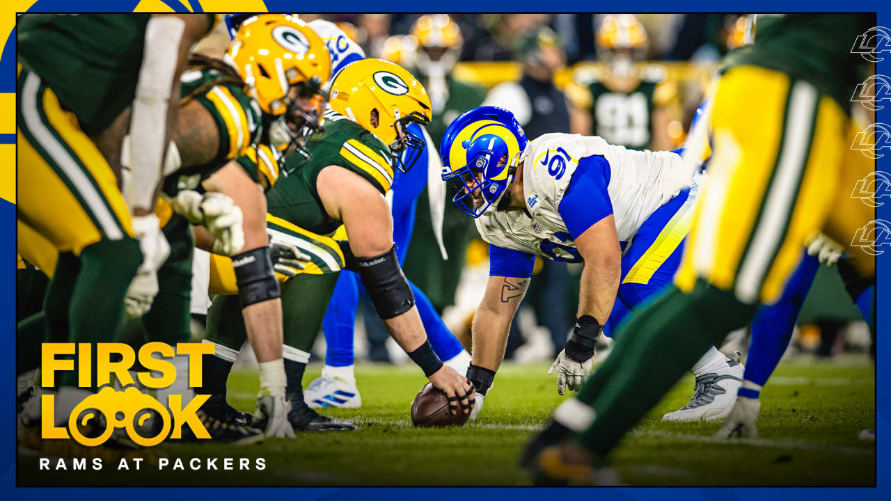 First Look: Rams head to Green Bay for Monday Night Football against ...