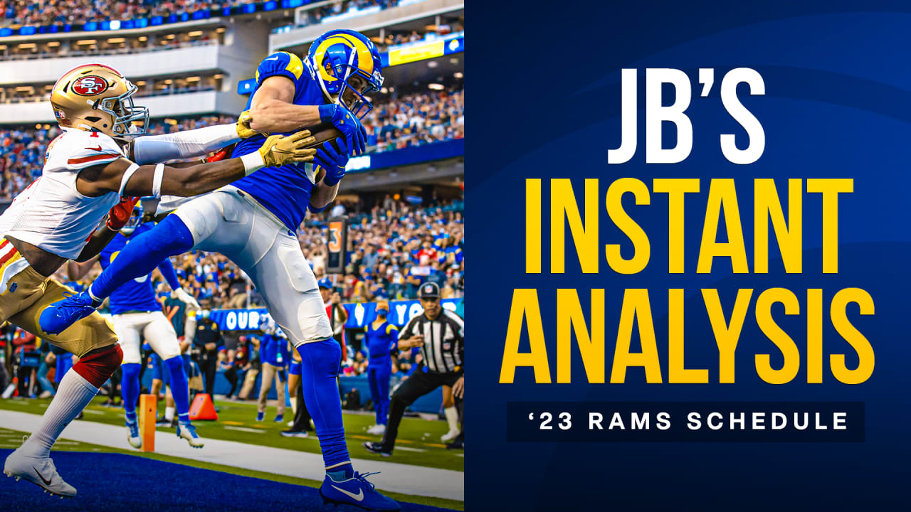 Rams 2023 Schedule Instant Analysis BVM Sports