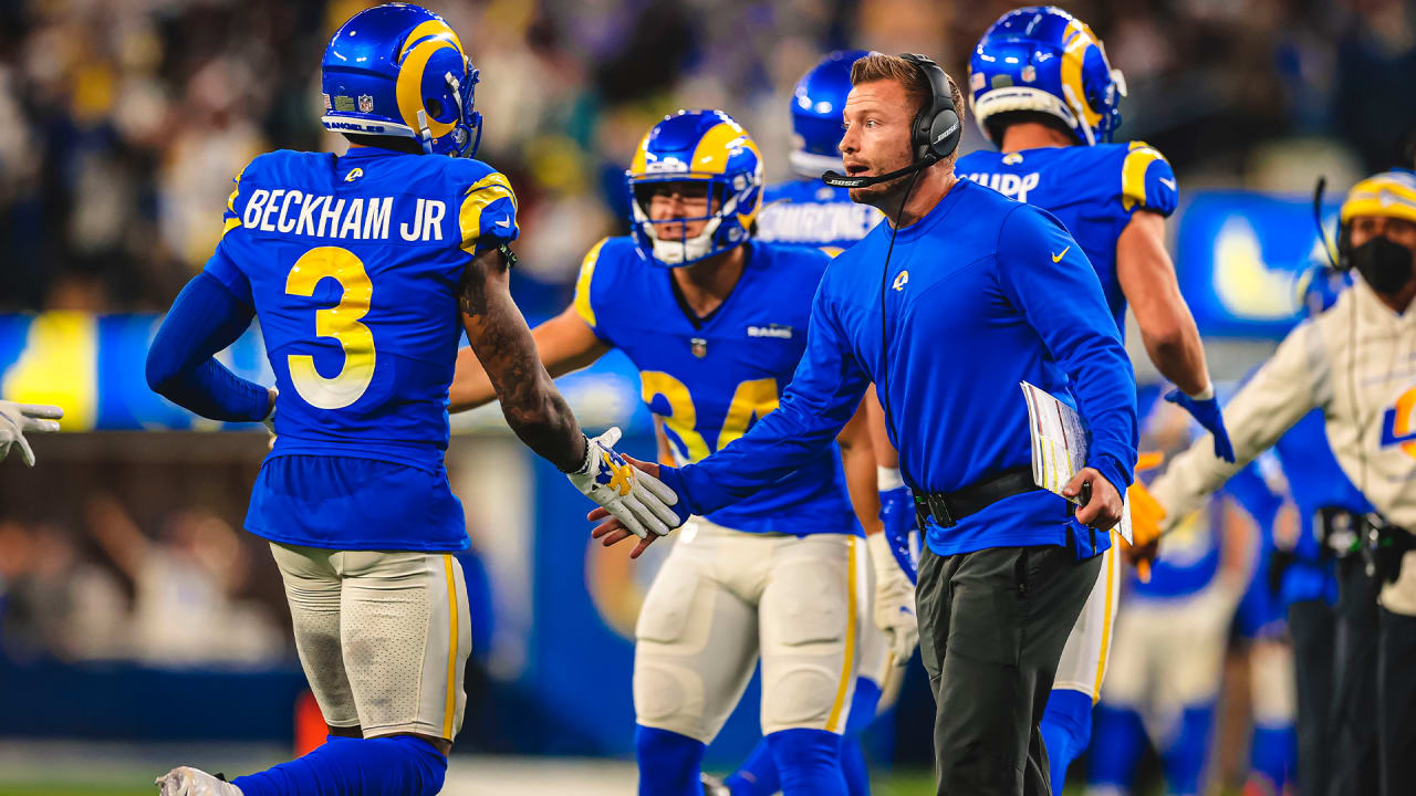 Victory Speech: Sean McVay Hands Game Balls To Rams S Taylor Rapp & RB ...