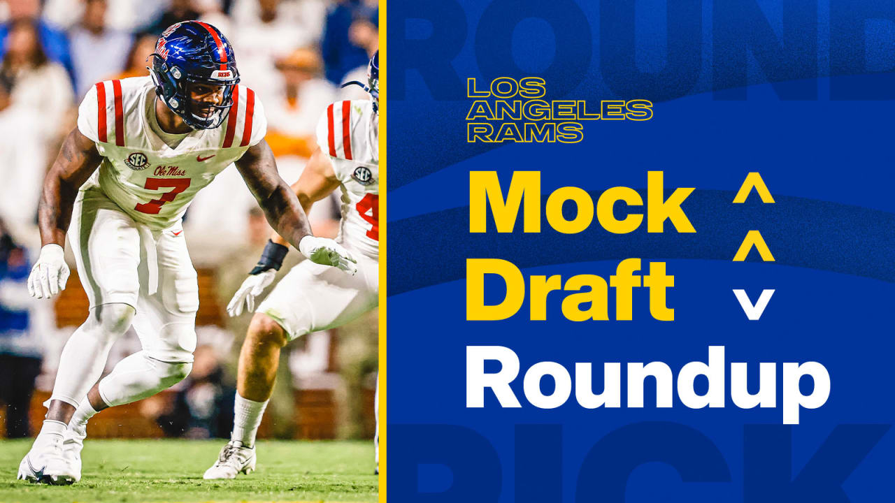 Rams select C Dylan Parham in 3rd round of 2022 mock draft