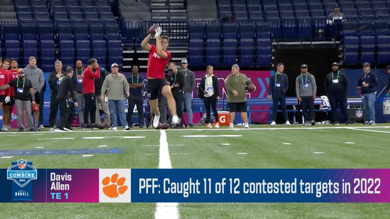 Clemson Tigers tight end Davis Allen's 2023 NFL Scouting Combine