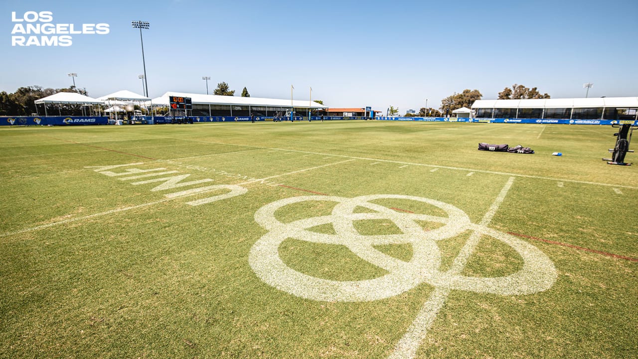 Los Angeles Rams 12 Landscape Circle Sign