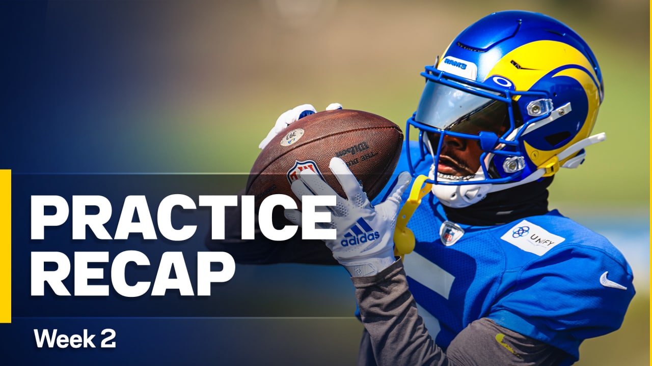 Los Angeles Rams Practice Recap  Week 1 vs. San Francisco 49ers - “Another  great week of preparation”