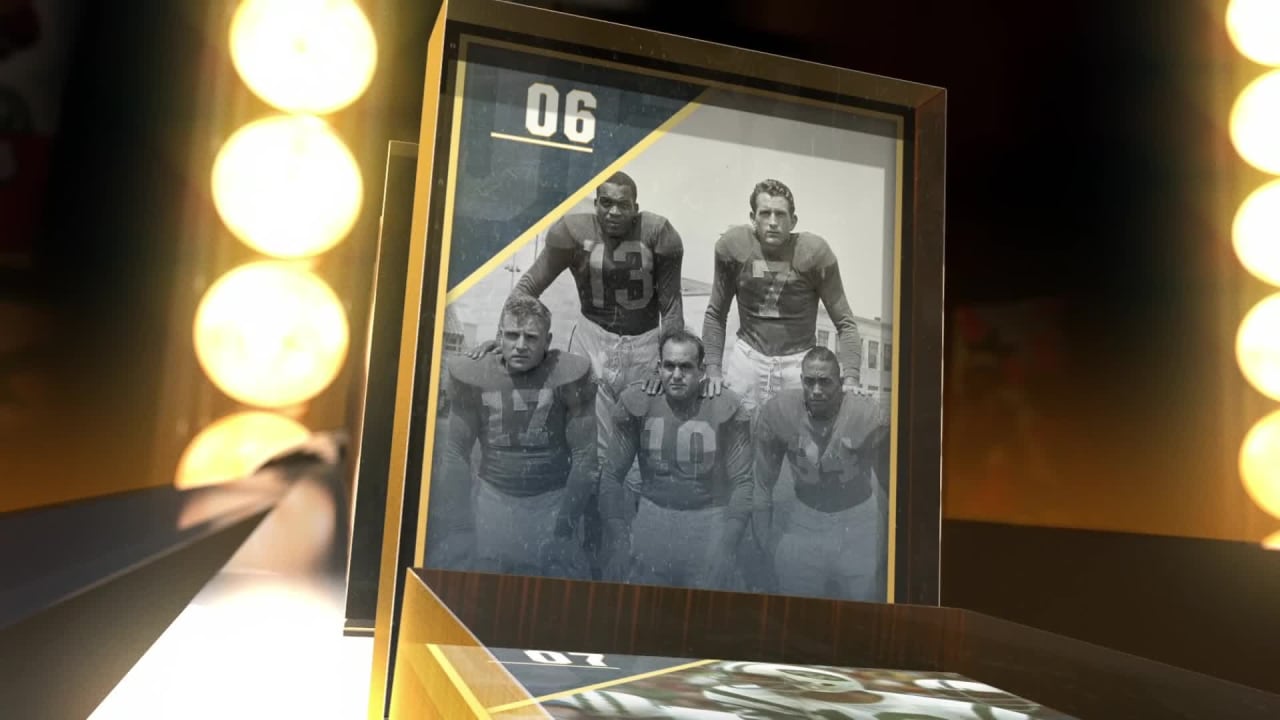 'NFL 100 Greatest' Game Changers 1946 ReIntegration