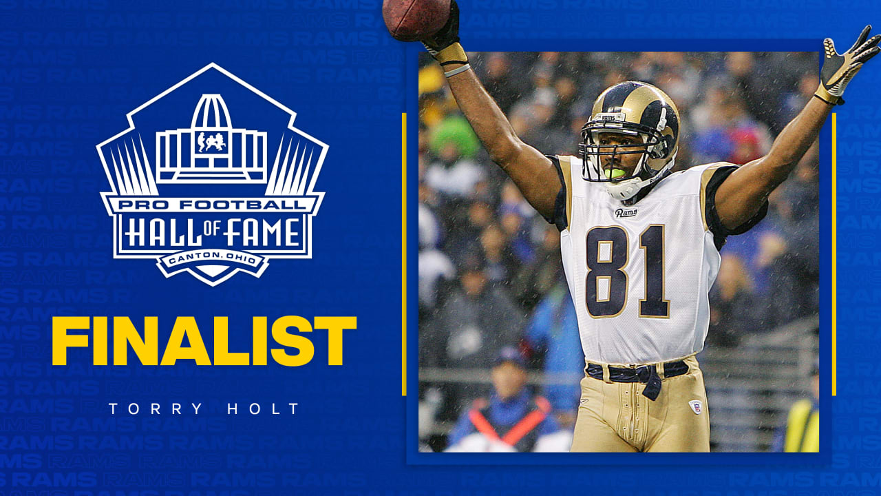 Former Rams wide receiver Torry Holt named finalist for Pro Football Hall  of Fame's Class of 2023