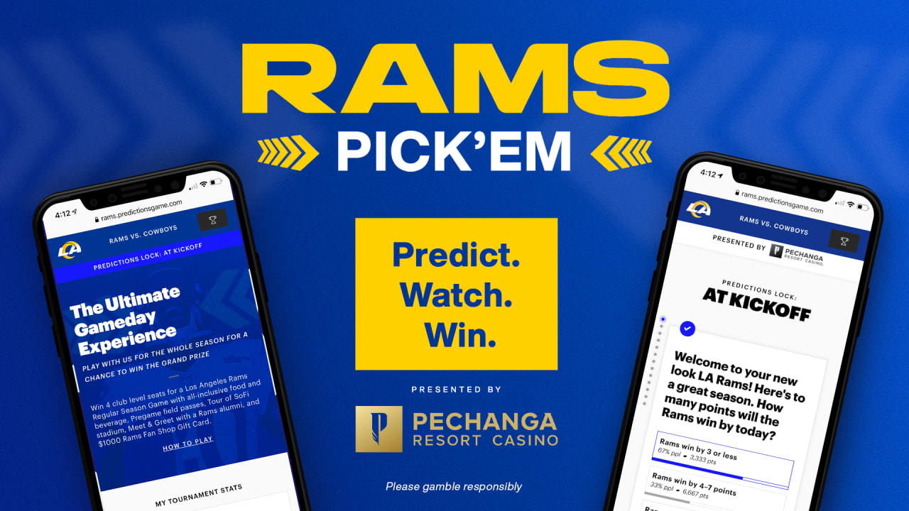 Los Angeles Rams and Pechanga Resort Casino team to give fans chance to  forecast games & win prizes, powered by Tally Technology Group