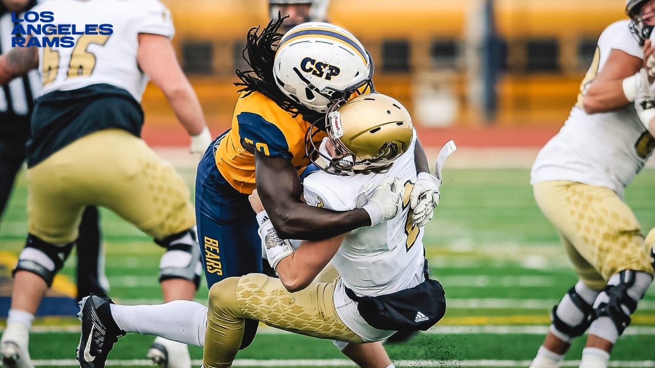 OLB Chris Garrett, No. 252 pick in 2021 NFL Draft, bringing 