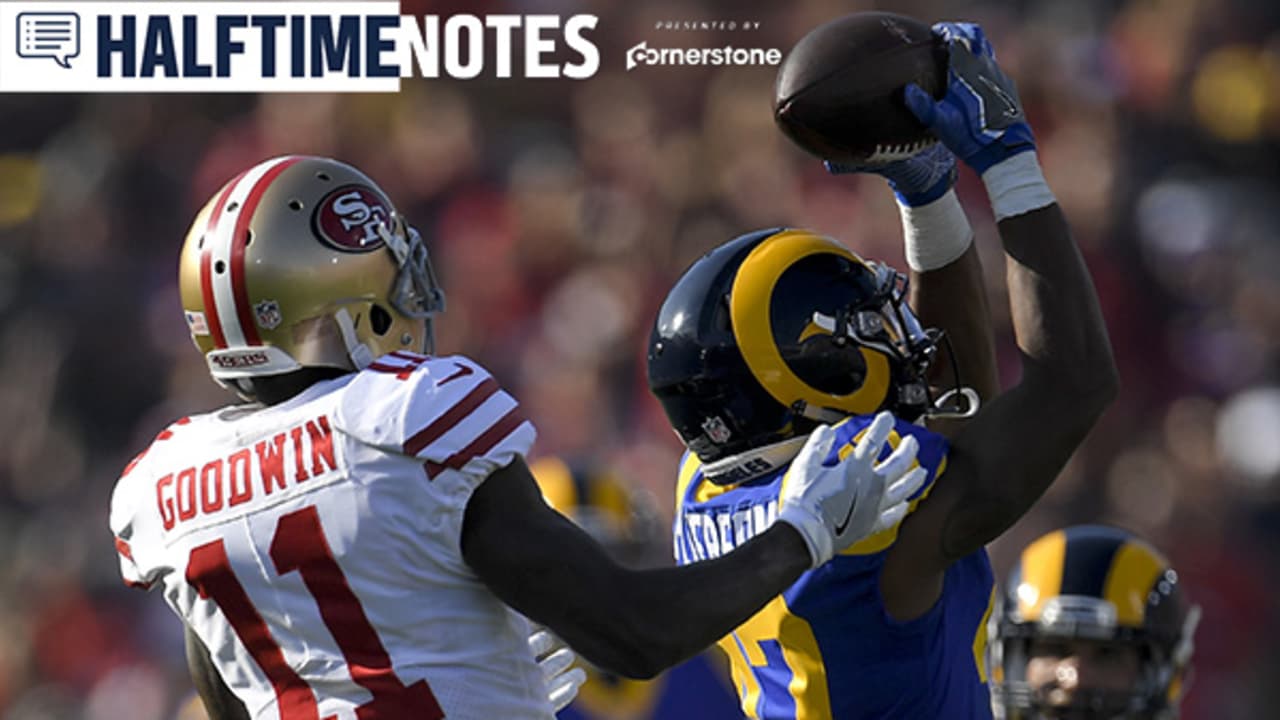 Halftime Notes: Rams Starters Resting, 49ers Lead 20-6