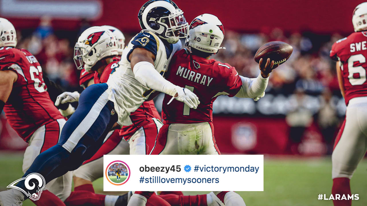 PHOTOS: Rams Players React To Victory Over The Cardinals